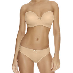Deco UW Moulded Strapless Bra Beige