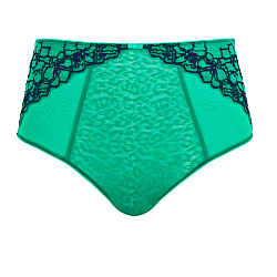 Envy Deep Brief Emerald Leopard