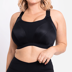 Everymove Non Padded Wired Sports Bra Black