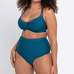 First Class High Waist Brief Deep Teal
