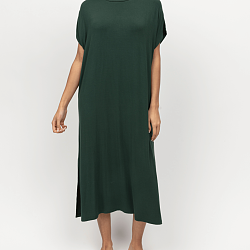 Forrest Jersey Long Nightdress Green