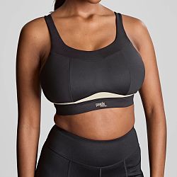 Freedom Non Padded Non Wired Sports Bra Black/Chalk