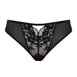 Josephine Thong Black/Latte