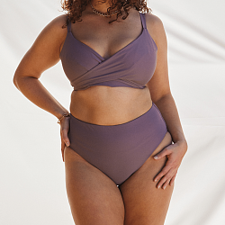 Olivia High Waist Brief Mauve