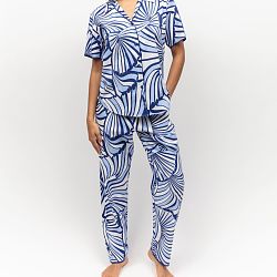 Madeline Shell Geo Print Pyjama Set