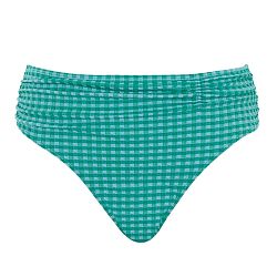 Gingham Midi Brief Green Gingham