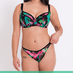 Reality Check Balcony Bra Print Mix