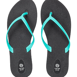 Scout Flip Flops Black/Sea Glass