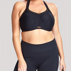 Activate Non Padded Wired Sports Bra Black