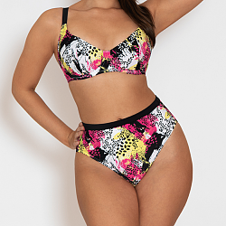 Sea Leopard Balcony Bikini Top