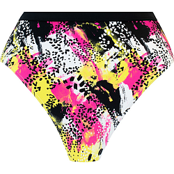 Sea Leopard High Waist Bikini Brief