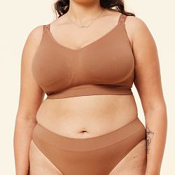 Sugar Candy Basic Bralette Clay