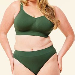Sugar Candy Basic Bikini Brief Forest Green
