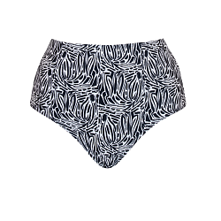 Sundown High Waist Brief Black Print