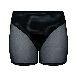 Superheroine Cycling Short Black