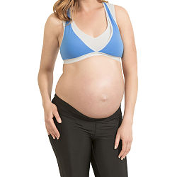 Lotus Comfort Yoga & Pumping Bra Blue