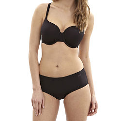 Porcelain Elan Moulded T-Shirt Bra Black