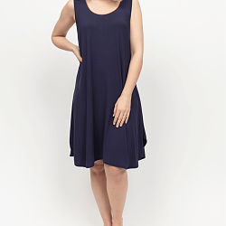 Taylor Jersey Bus Swing Nightdress Navy