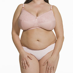 Tea Non Wired Nursing Bra Blush