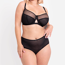 Victory Balcony Bra Black