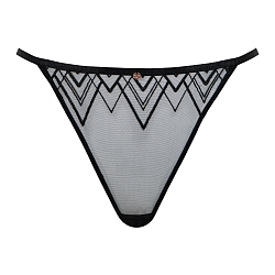 Voltage Deep Plunge Bra Black