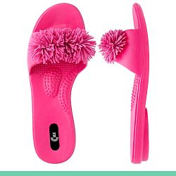 Zoey Slide Sandals Popsicle Pink