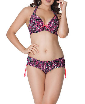 Instinct Halterneck Bikini Top Cherry/Berry