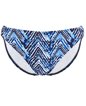 Suki Gather Pant Indigo/White