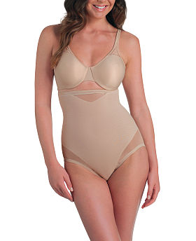 Miraclesuit Sexy Sheer Hi Waist Brief Beige Miraclesuit Sexy Sheer Hi Waist Brief Beige