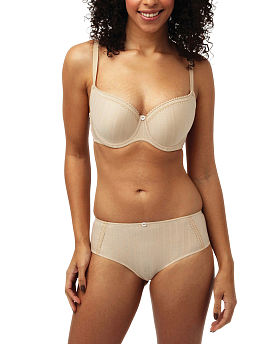 Maddie Moulded Balconnet T-Shirt Bra Beige