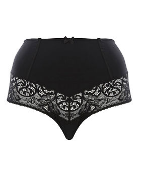 Estel High Waist Brief Noir