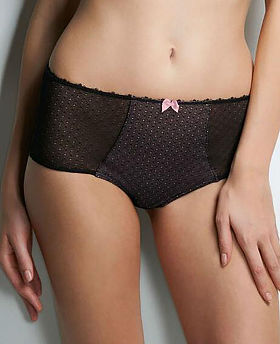 Gem High Waisted Brief Black
