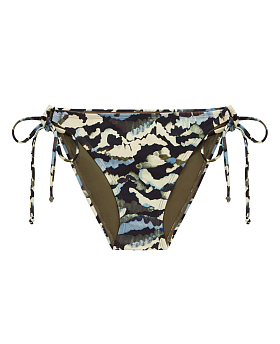 Adeje Tie-Side Brief Earthy Print