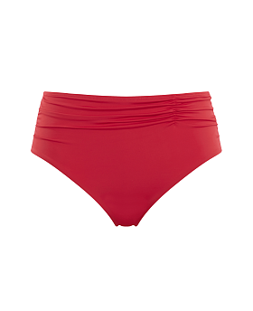 Anya Riva Midi Gather Pant Fiery Red
