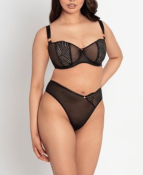 Authority Balcony Bra Black