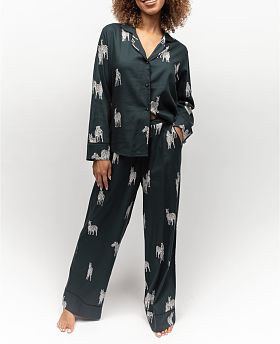 Blake Zebra Print Wide Leg Pyjama Set