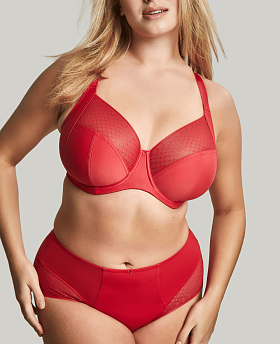 Bliss Deep Brief Salsa Red