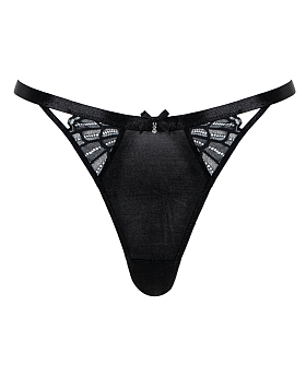 Boost Bombshell Thong Black Sparkle