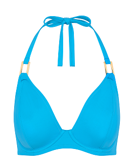 Boudoir Beach Halter Bikini Top Vivid Blue Boudoir Beach Halter Bikini Top Vivid Blue