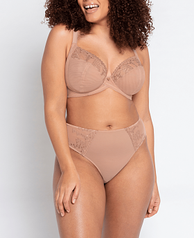 Centre Stage Full Plunge Bra Latte