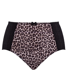 Chi Chi Full Brief Leopard Print