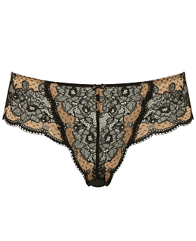 Clara Brief Black/Vintage Gold