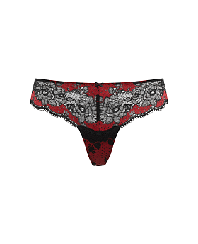 Clara Thong Noir Ruby Clara Thong Noir Ruby