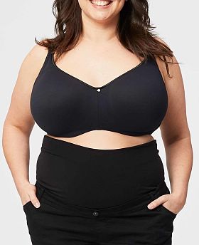 Dark Croissant Smoothing Flexi Wire Spacer Nursing Bra Dark Croissant Smoothing Flexi Wire Spacer Nursing Bra