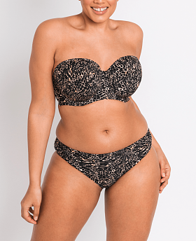 Eclipso Bandeau Bikini Top Print Mix