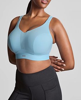 Endurance Non Padded Wired Sports Bra Sky Blue Endurance Non Padded Wired Sports Bra Sky Blue