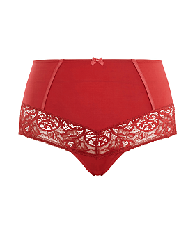 Estel Hight Waist Brief Raspberry