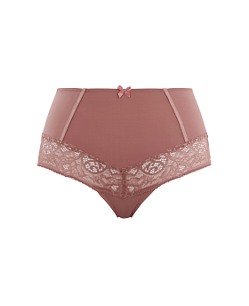 Estel High Waist Brief Rose Gold Estel High Waist Brief Rose Gold
