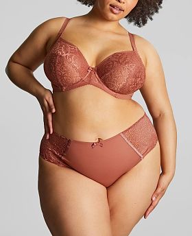 Estel Plunge Bra Rose Gold Estel Plunge Bra Rose Gold