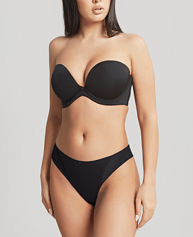 Faith Moulded Strapless Bra Noir Faith Moulded Strapless Bra Noir